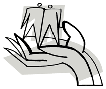 illustration of hands