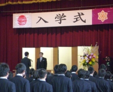 入学式です