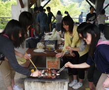 遠足の様子です
