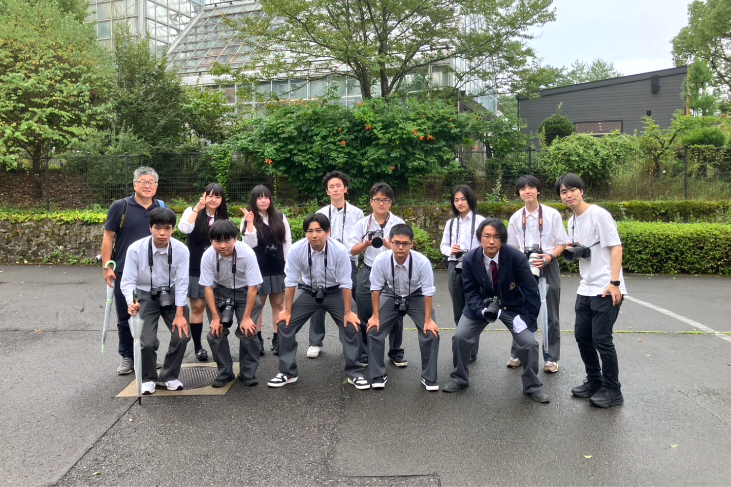 写真部展示の様子