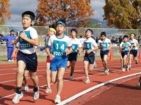 持久走の部(男子)力走の様子