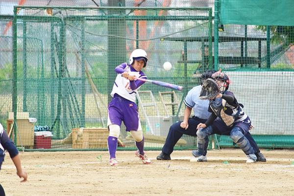 インハイ tv ソフト ボール