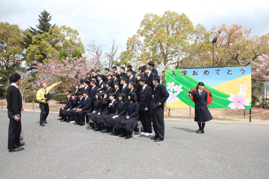 集合写真　パンチラ　JC クラス集合写真 京都府立西城陽高等学校：学校生活