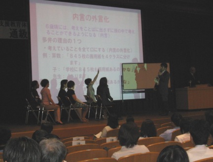 自己コントロールに関する実演