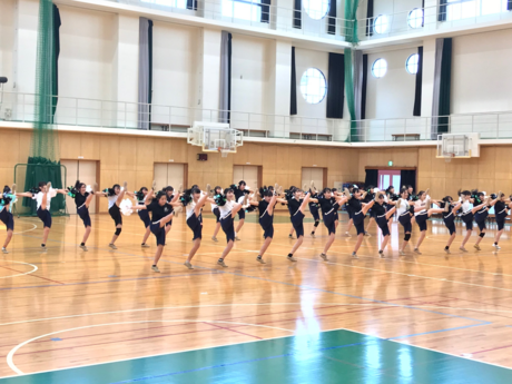 京都府立山城高等学校 部活動 バトントワリング