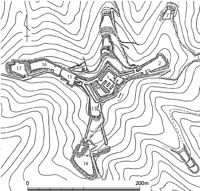 周山城跡 京都府教育委員会 文化財保護課