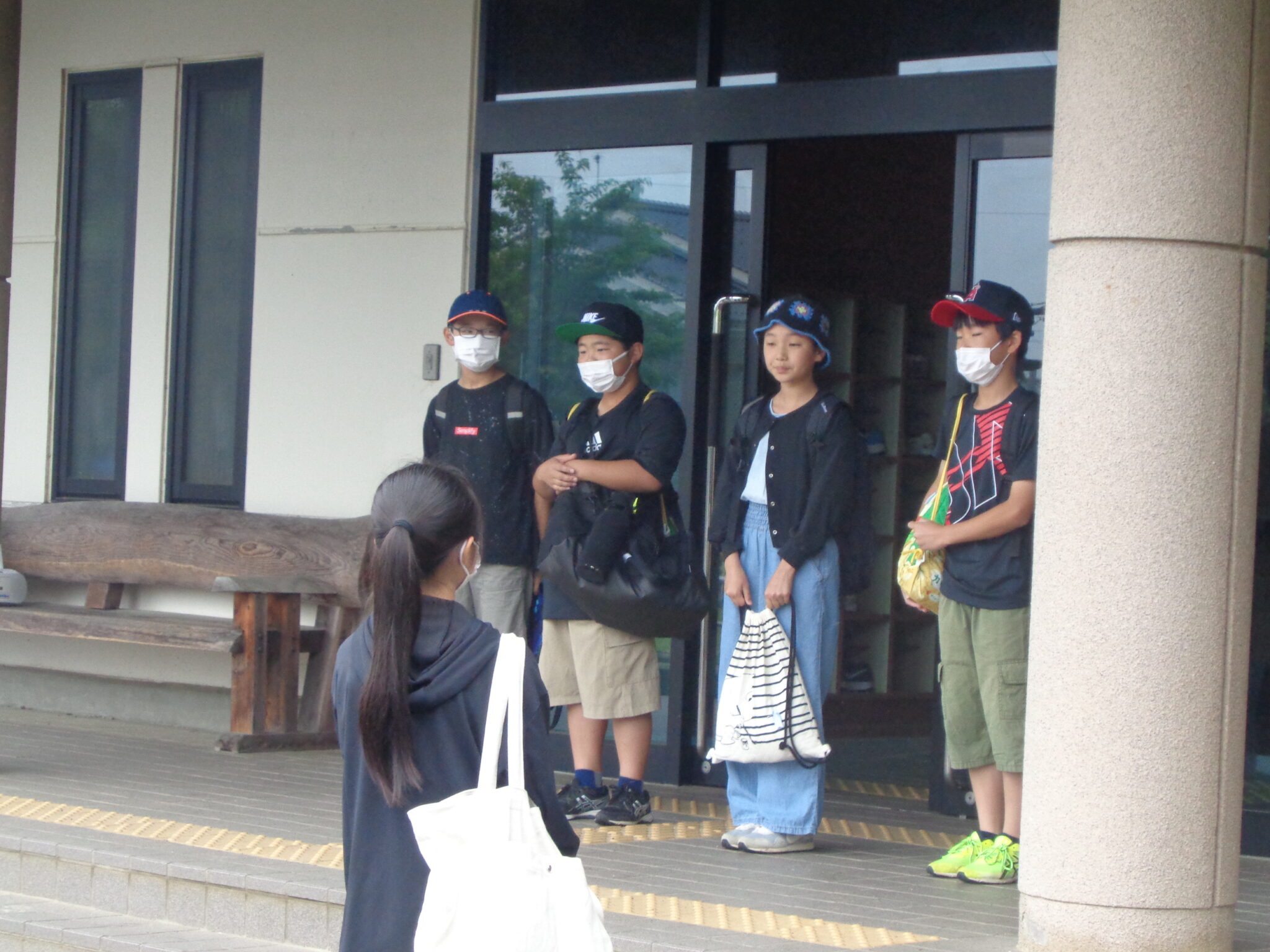 修学旅行（1日目） 宮津市立府中小学校