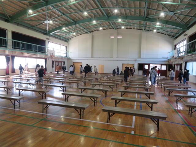 入学説明会、体験入学・・・　来年度1年生・・・