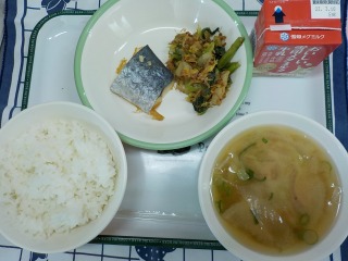 ３月１日（水）の給食