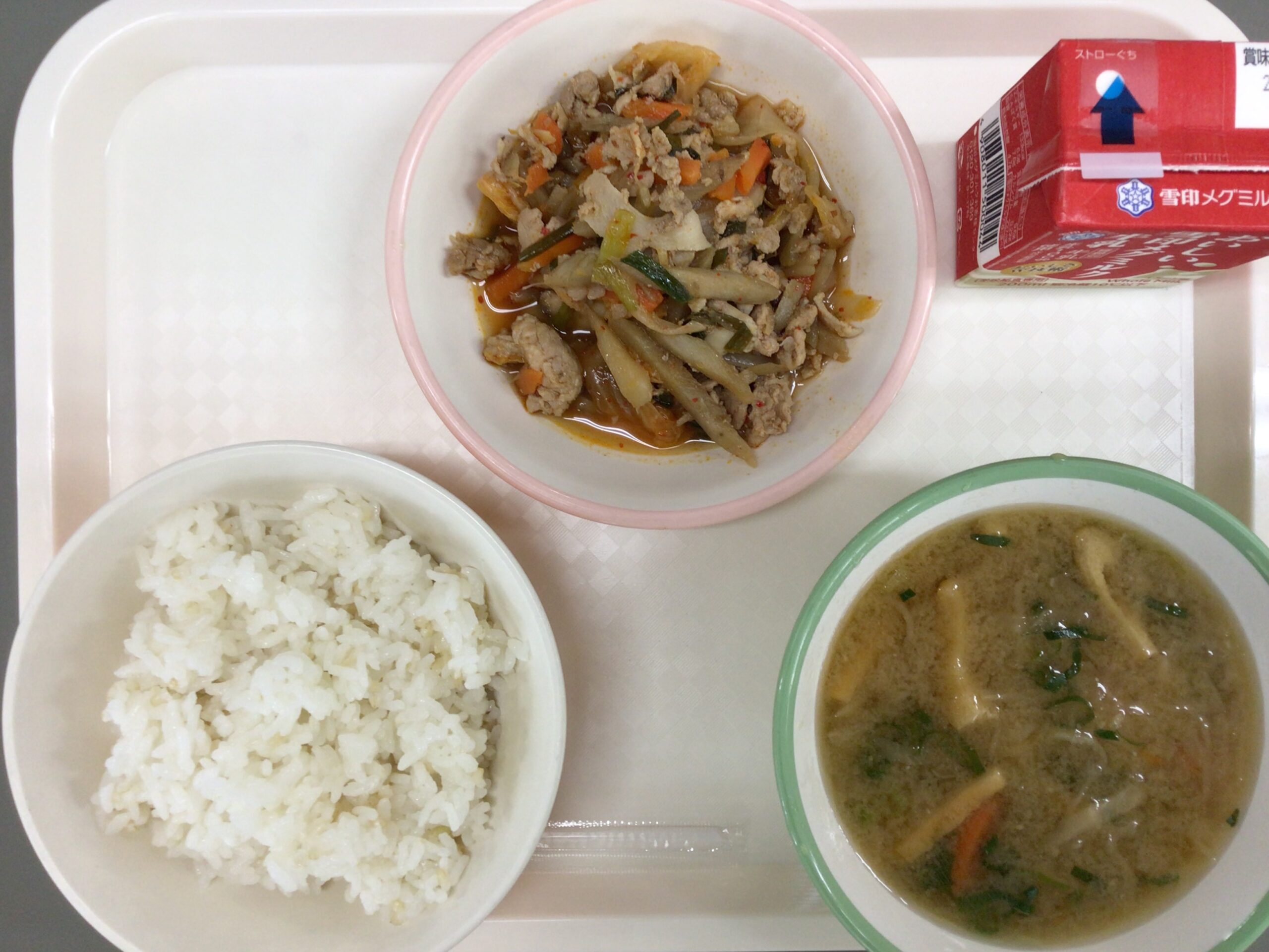9月25日(水)の給食：かみかみ献立の日