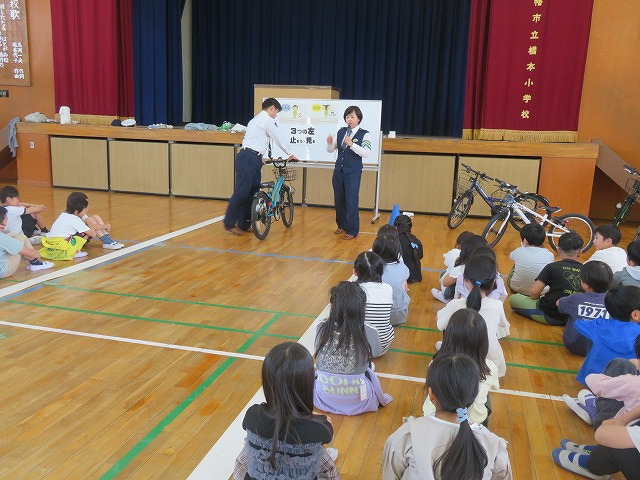 １・3年生交通安全教室