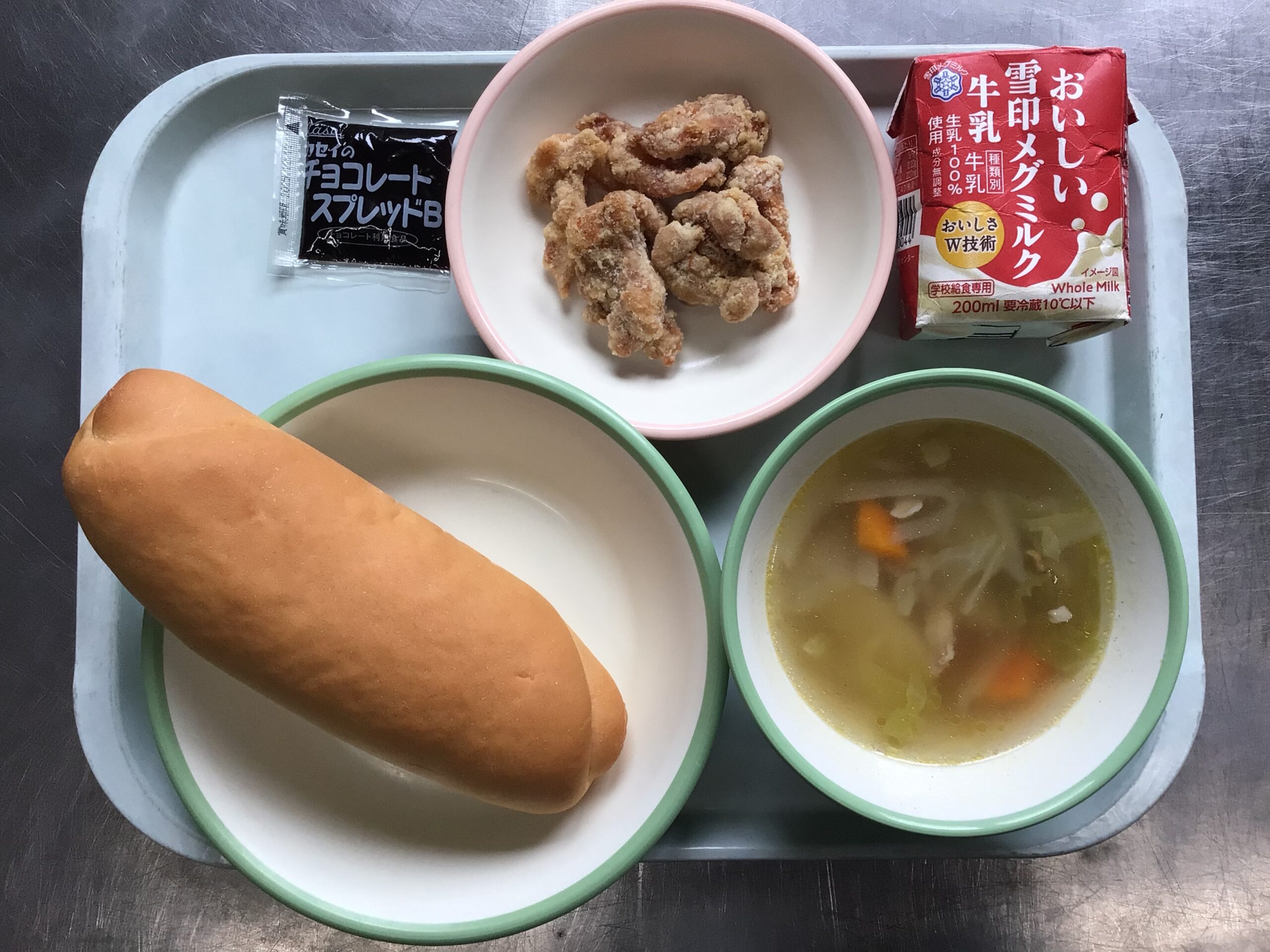 6月27日(金)の給食：4年生パーティー給食