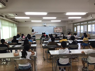 リサイクルについての出前授業【4年生】