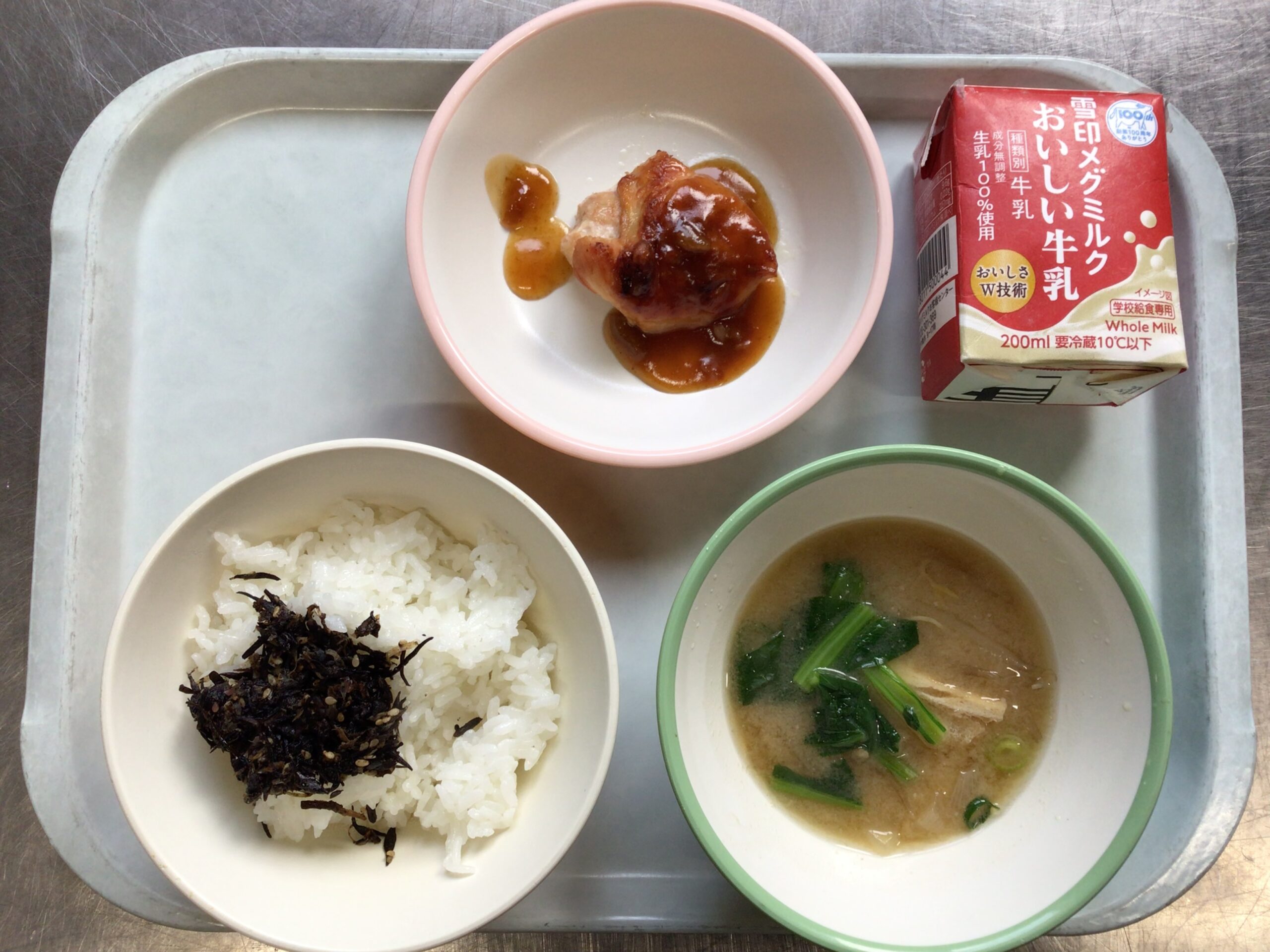 1月27日(火)の給食：給食週間2日目