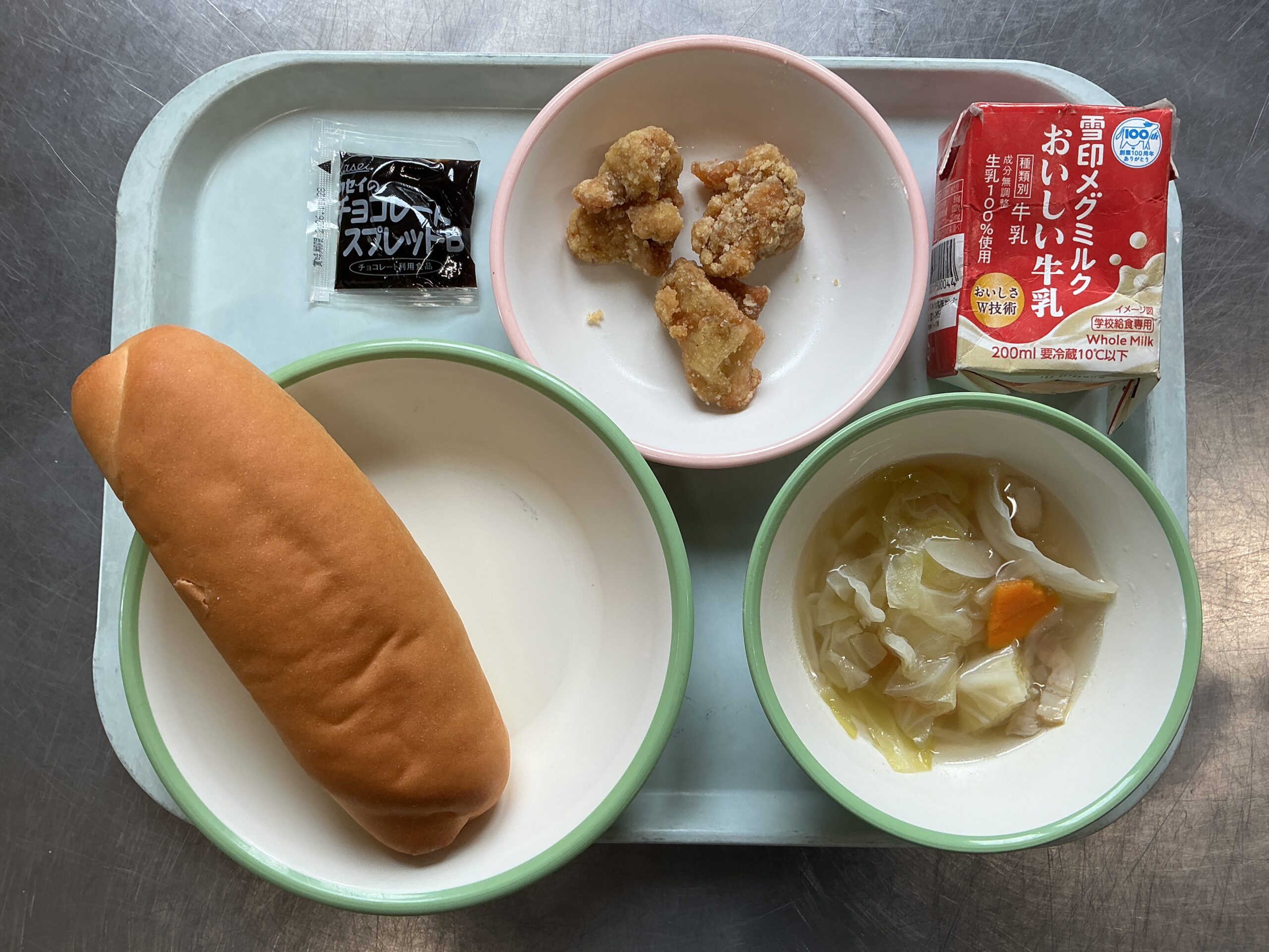 6月19日(金)の給食：4年生パーティー給食