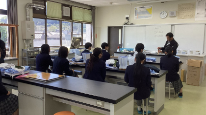 １年生総合実習　オリエンテーションの様子