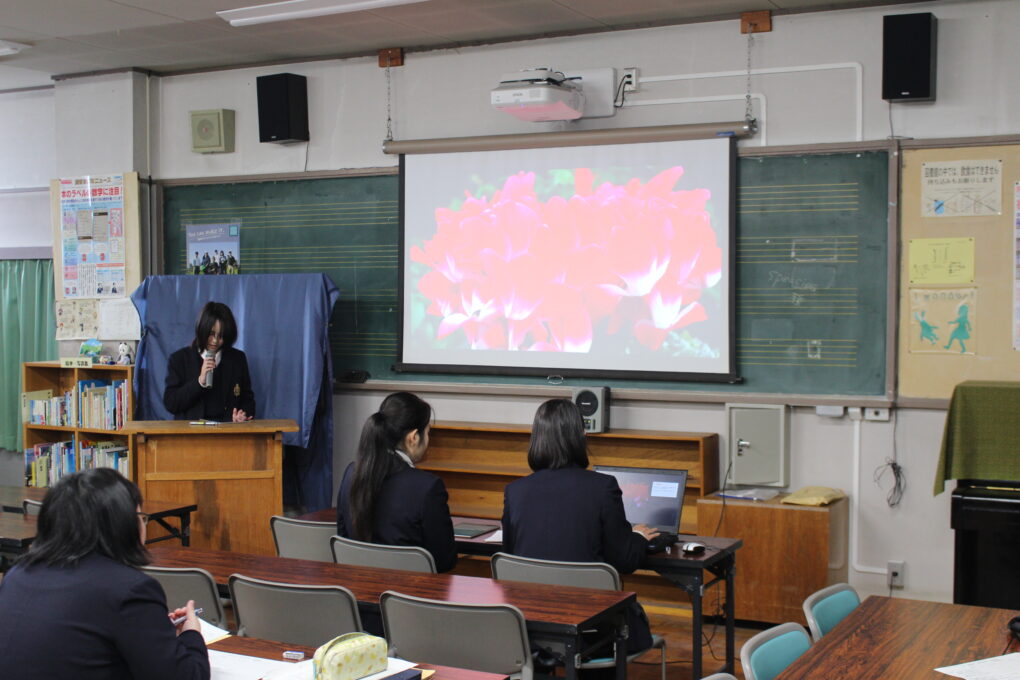 課題研究の様子