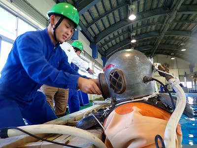 ヘルメット式潜水 靴 鉛 南部ダイバー （ヘルメット式潜水 靴 鉛 南部 