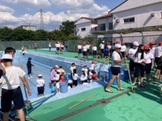 水泳学習に向けて