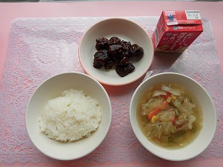 １月３０日の給食