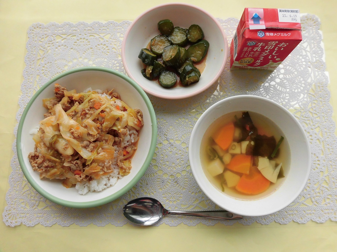 6月7日の給食