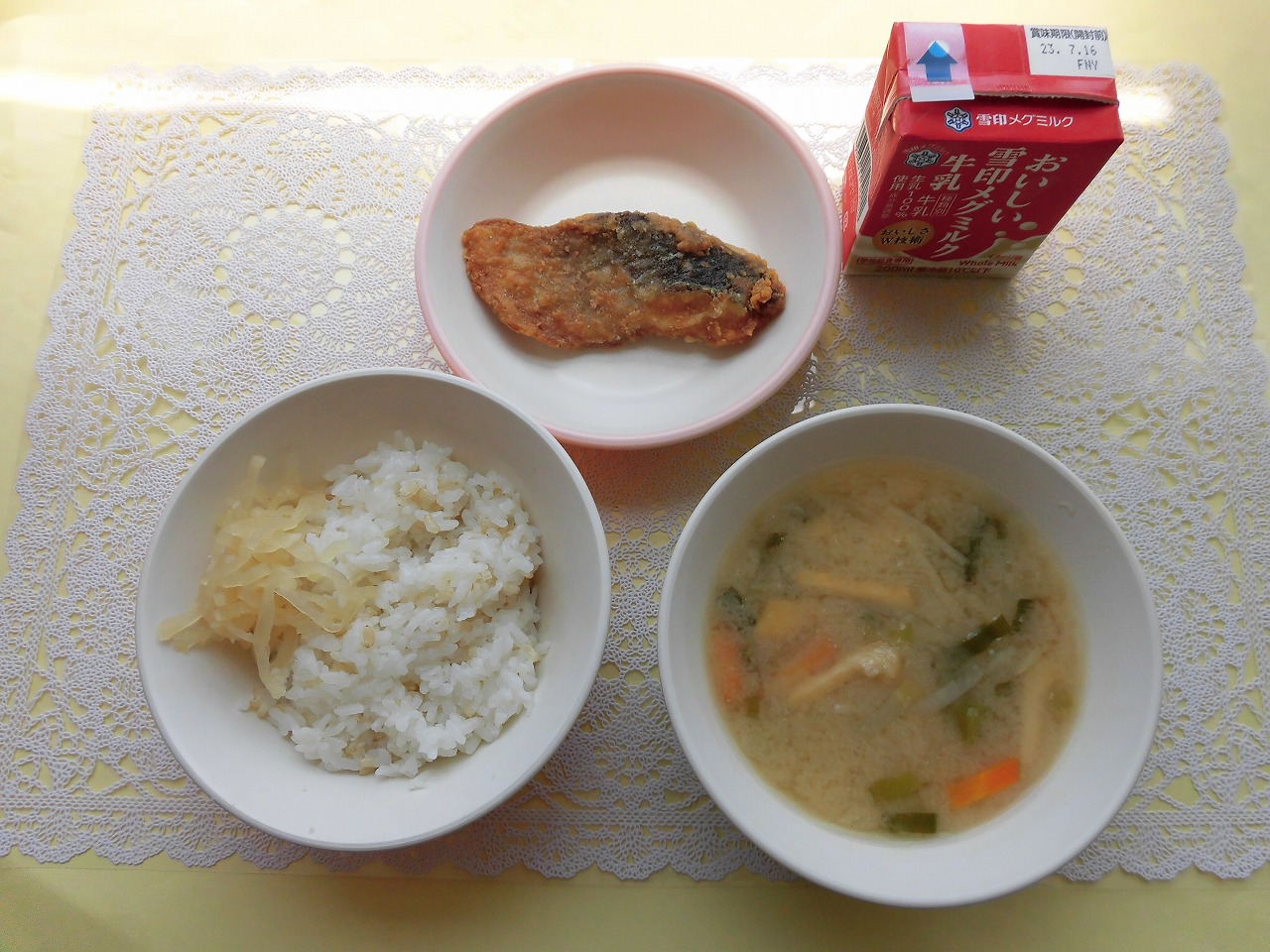 7月4日の給食