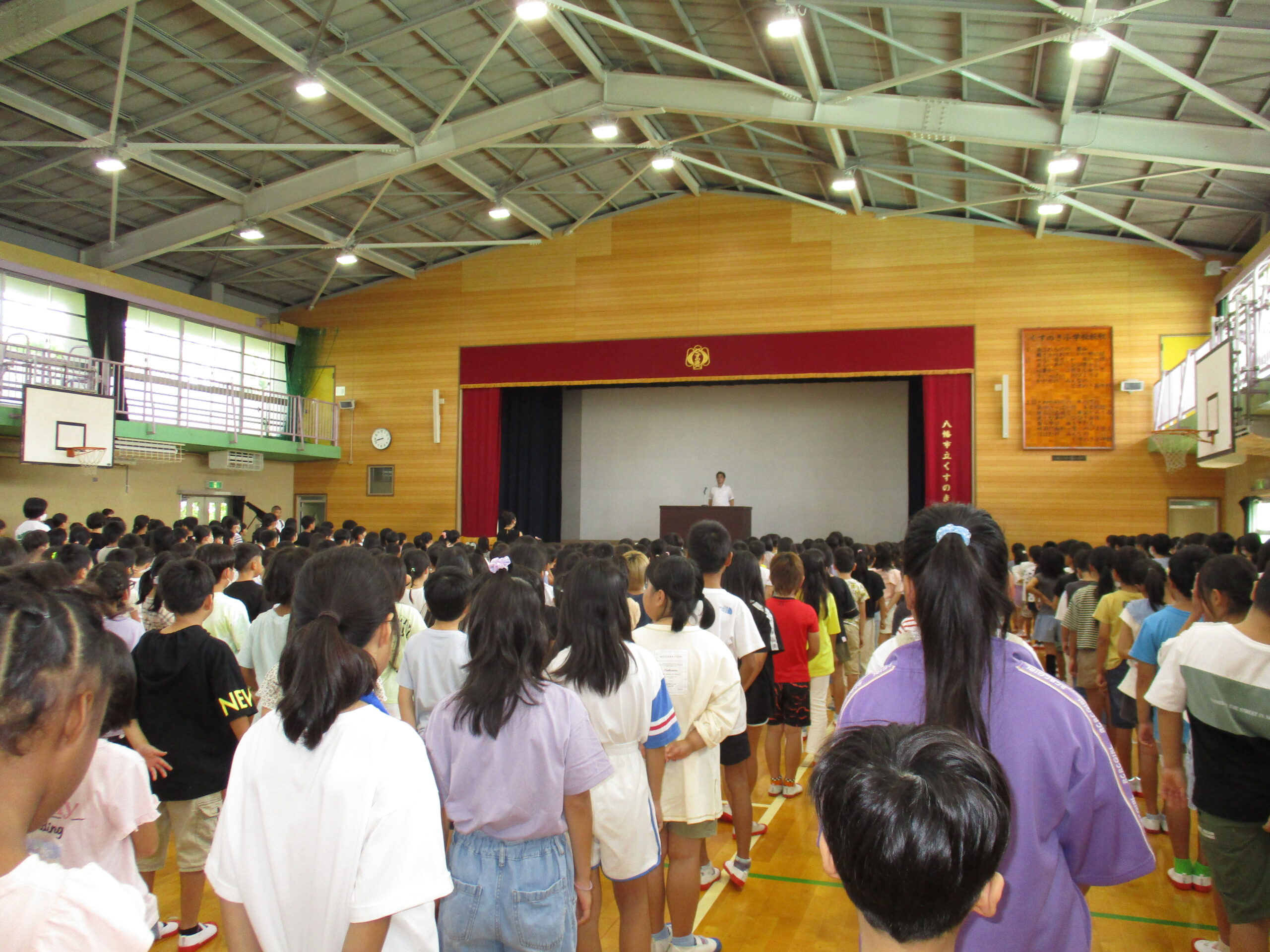 ２学期始業式