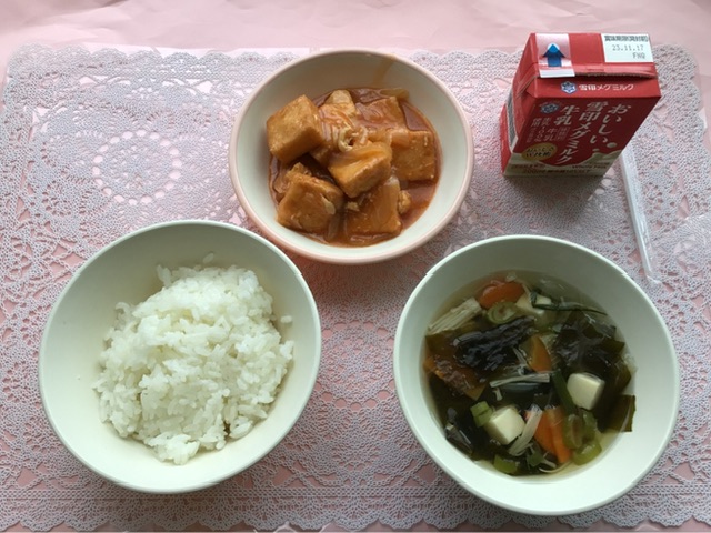 11月6日の給食