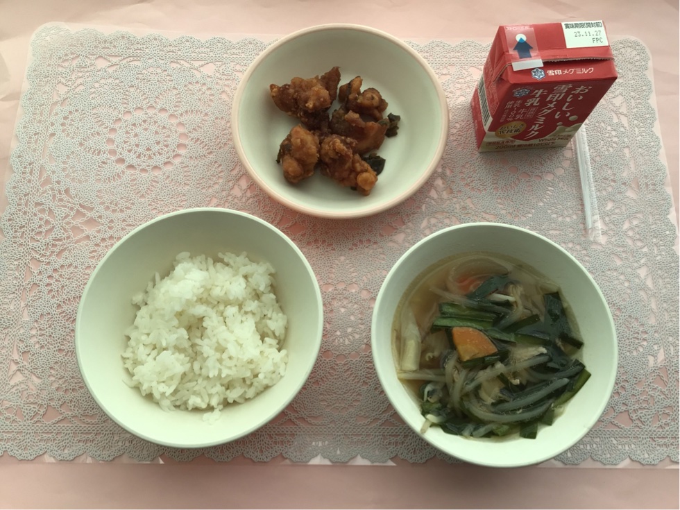 11月15日の給食
