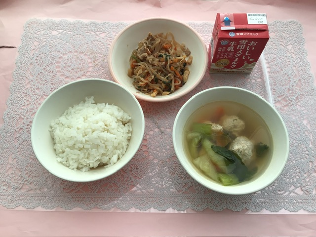 12月7日の給食