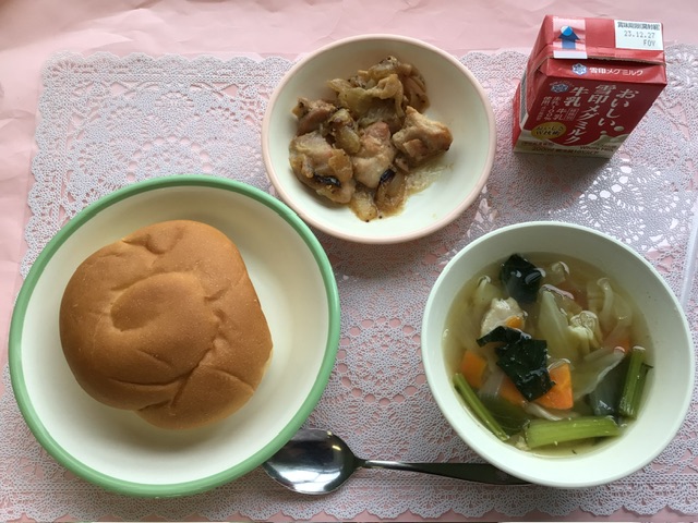 12月15日の給食