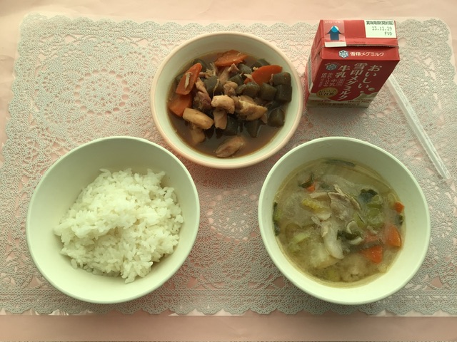 12月18日の給食