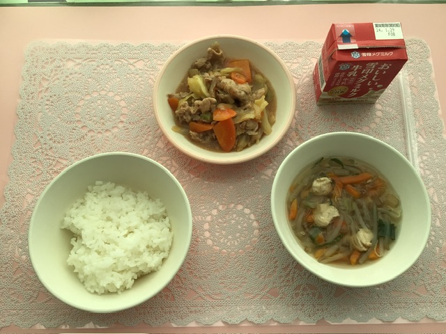 1月17日の給食
