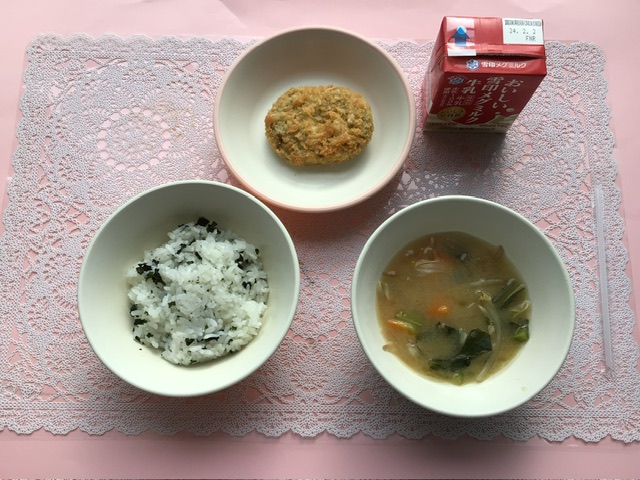 1月給食週間の献立