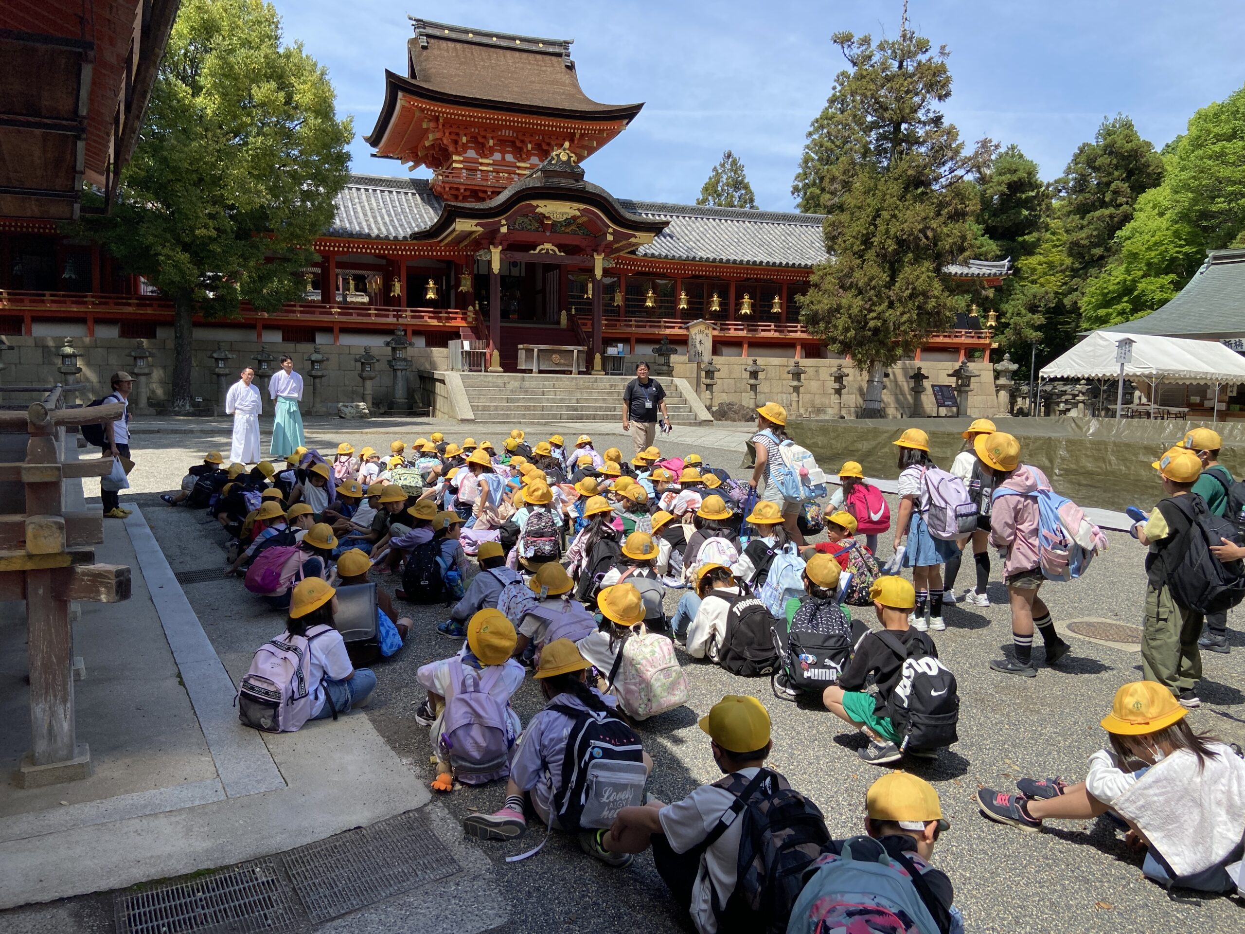 3年生　八幡市めぐり