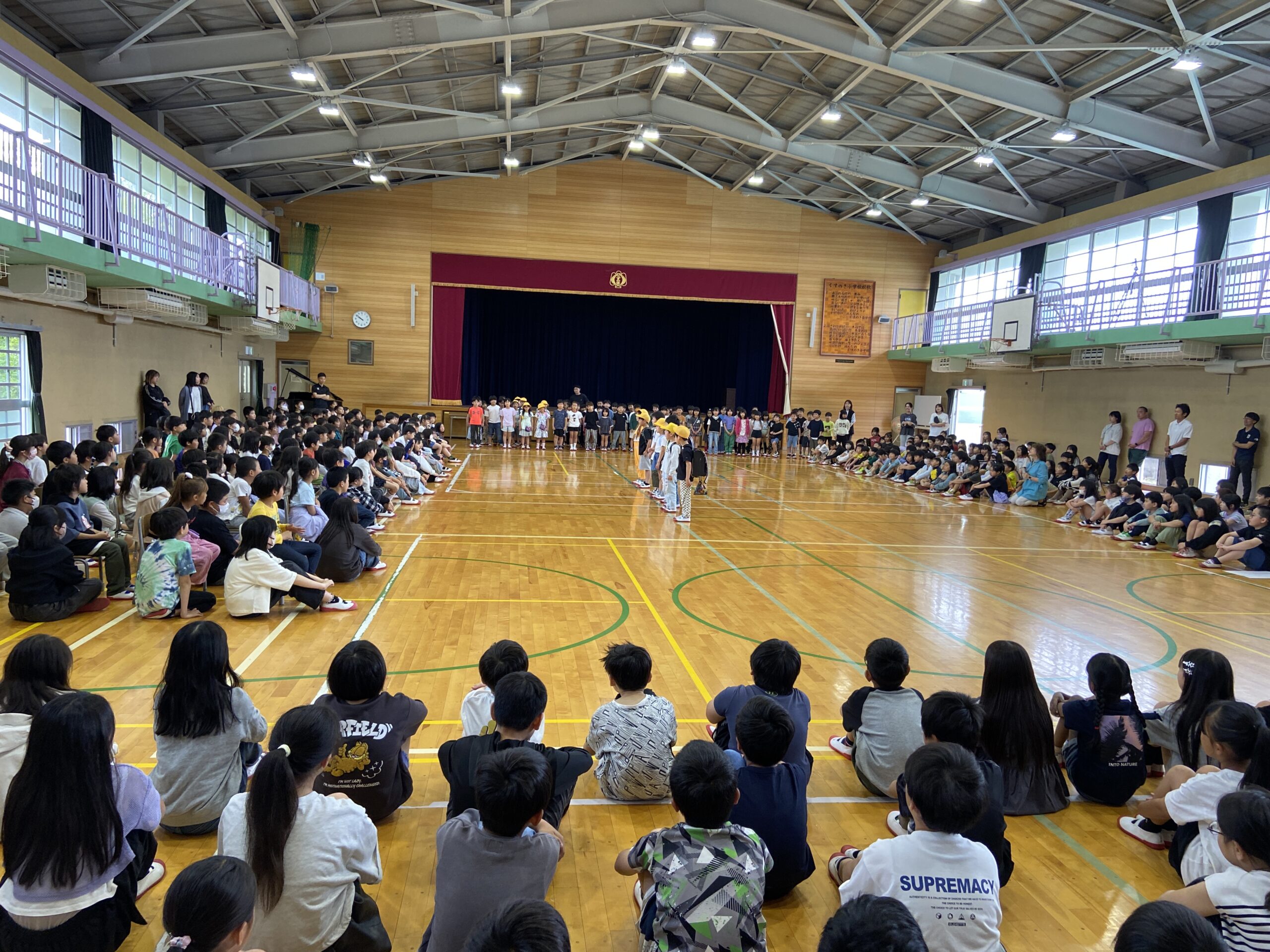 ようこそ1年生！笑顔いっぱいの歓迎会