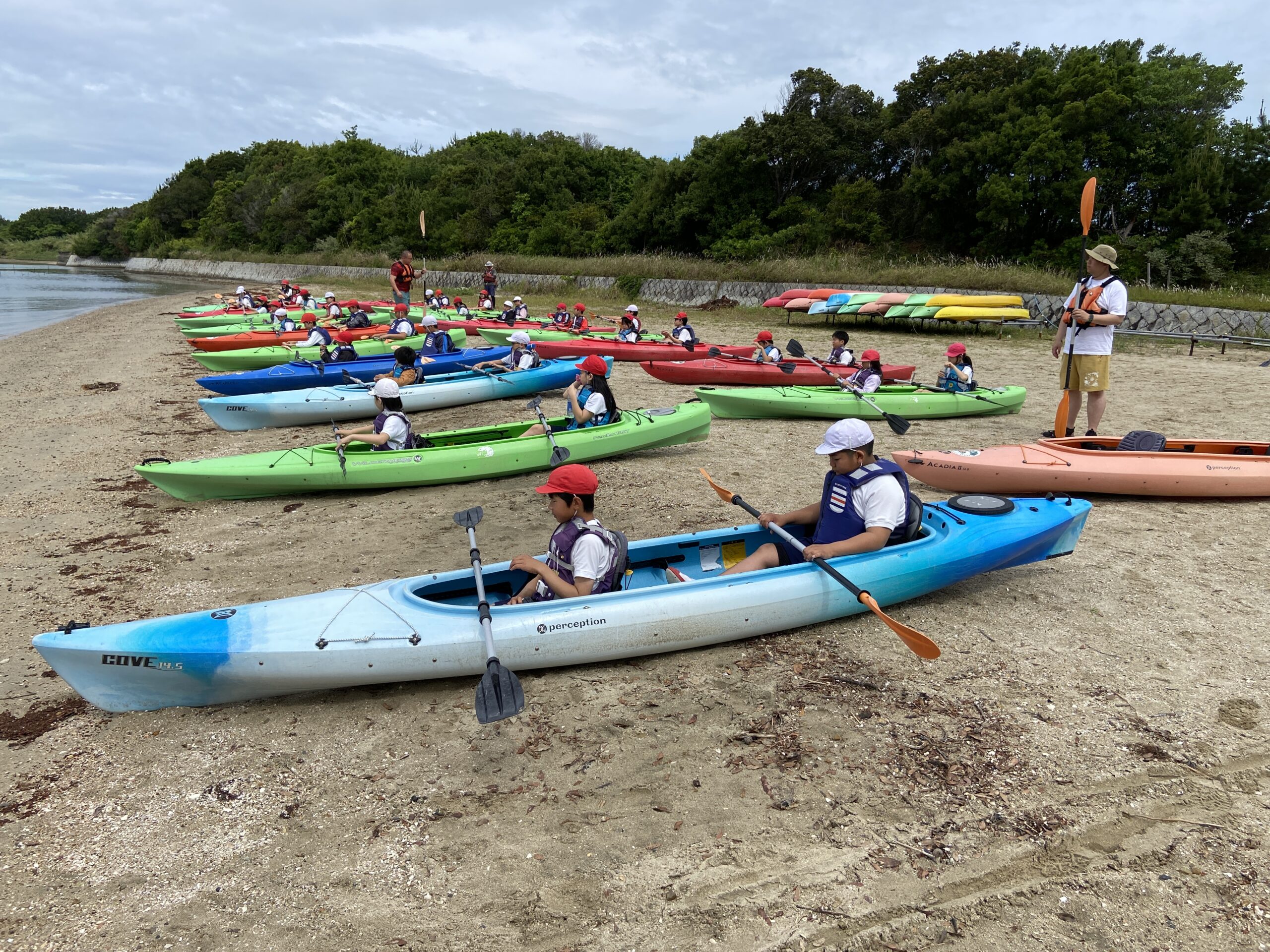 ドキドキわくわく！カヌーに挑戦【前半】