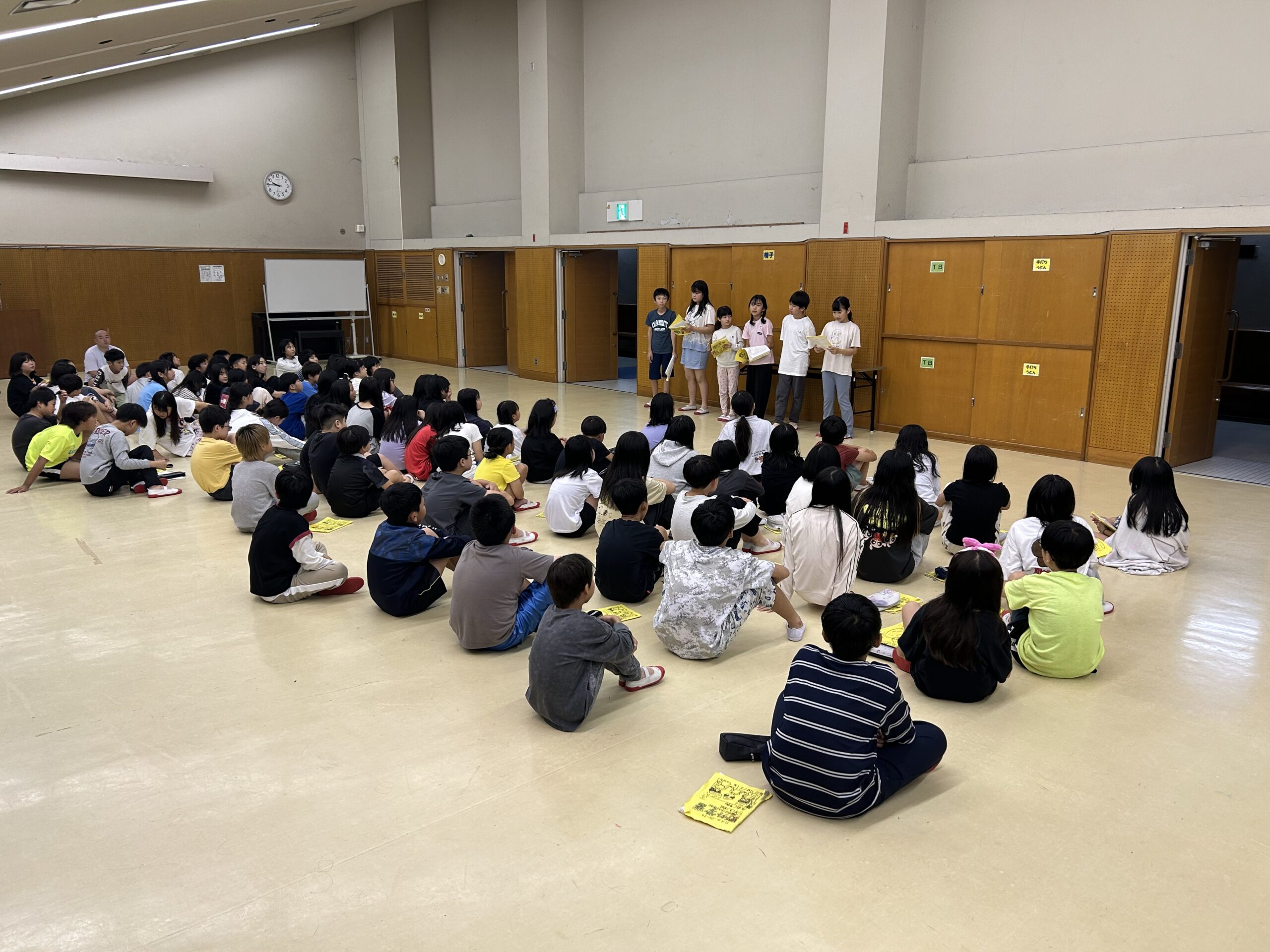 野外学習⑦（明日に向けて）