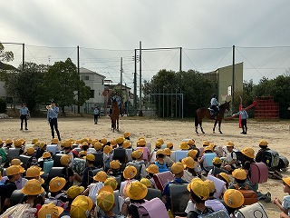 子ども安全見守り活動（１・２年生）