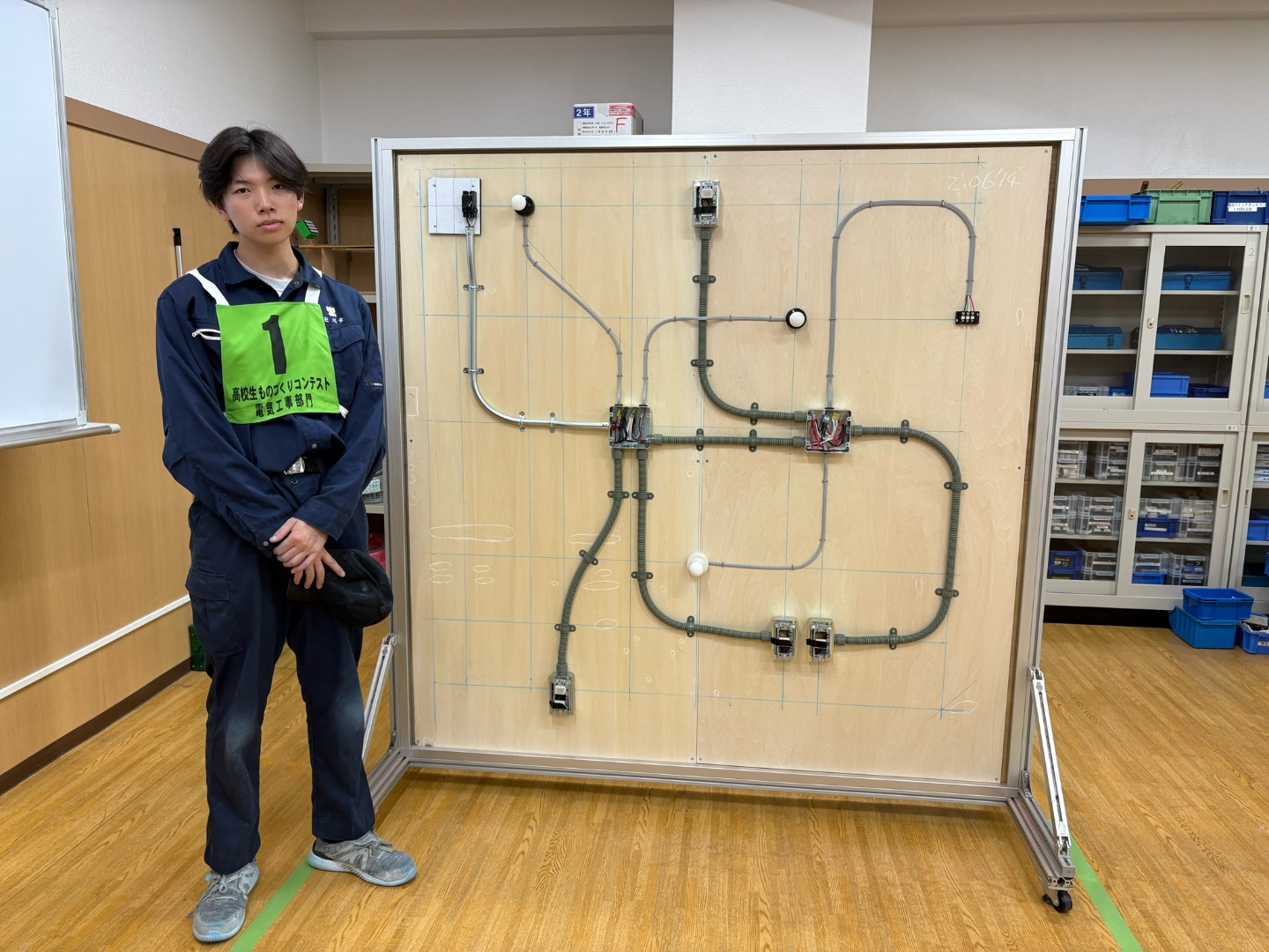 競技の様子②