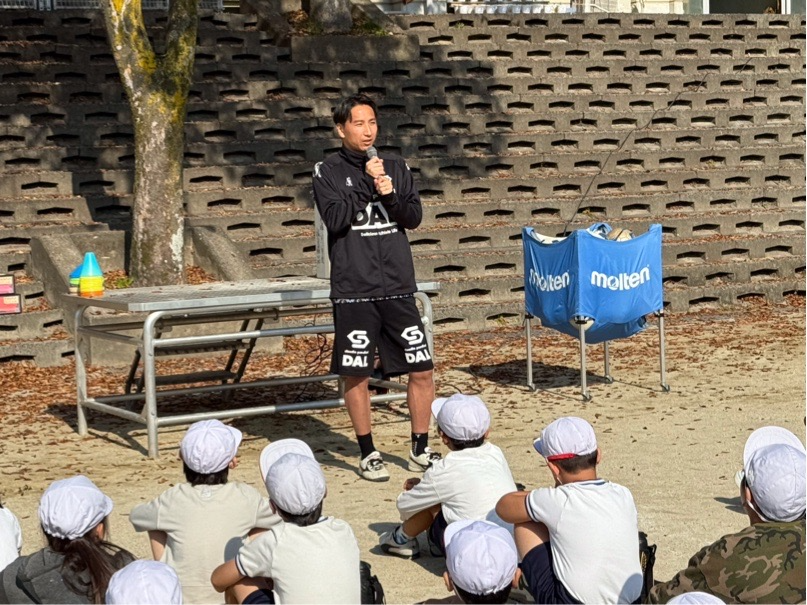 3年生:アスリートによる体育の授業