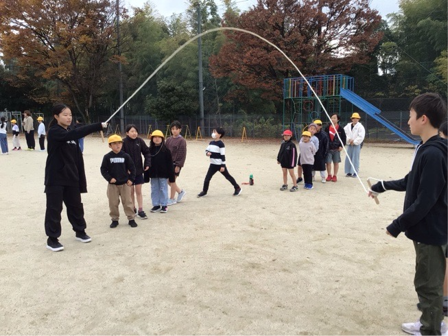 みなみん大縄遊び