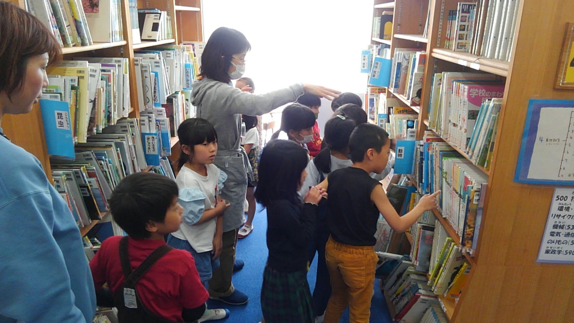 1・2年生の様子 相楽東部広域連合立南山城小学校