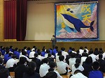 校長先生より激励の言葉