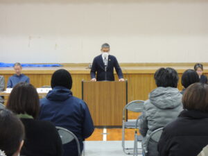 ＰＴＡ会長の挨拶