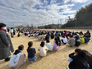 避難訓練（地震）