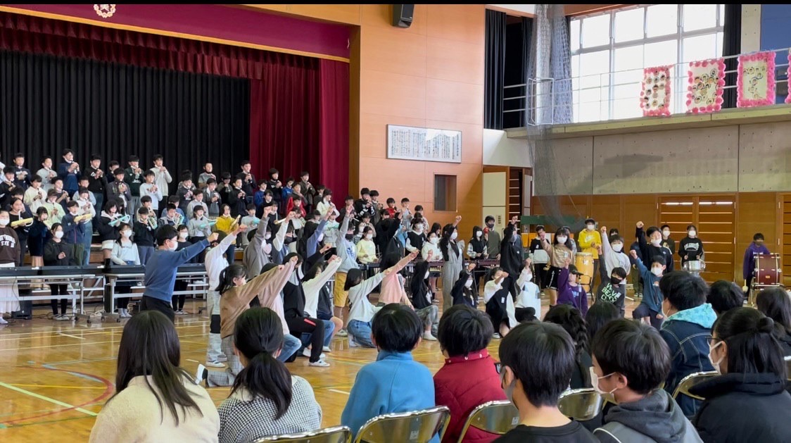 「６年生を送る会」