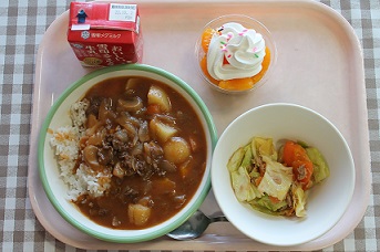 今日の給食（３月２２日）