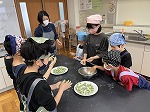 わかば学級「よもぎ団子づくり」