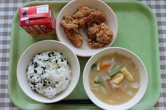 今日の給食（４月１７日）